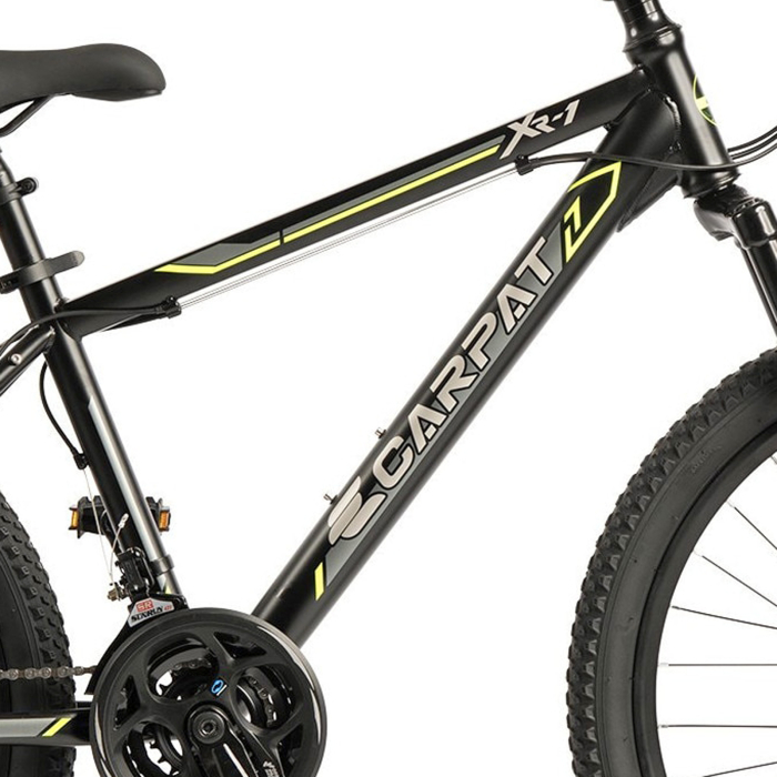 Bicicleta MTB-HT 24" CARPAT XR-1, cadru otel 15", manete RevoShift, frane disc, 21 viteze [9]