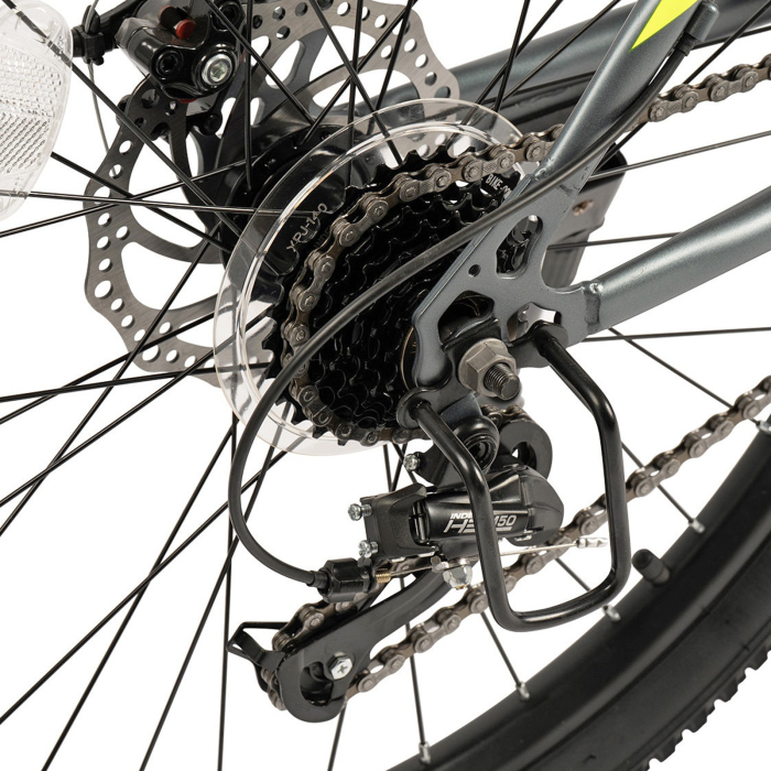 Bicicleta MTB-HT 24" CARPAT XR-1, cadru otel 15", manete RevoShift, frane disc, 21 viteze [7]