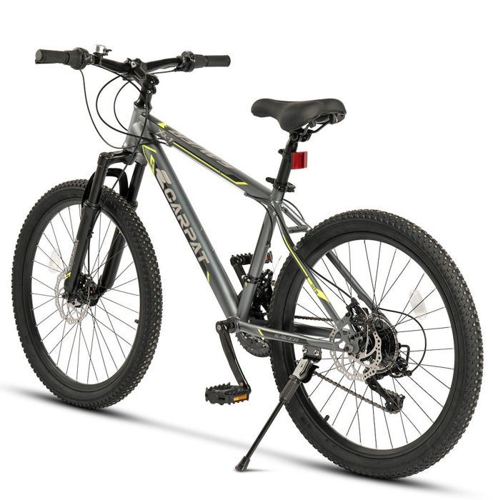 Bicicleta MTB-HT 24" CARPAT XR-1, cadru otel 15", manete RevoShift, frane disc, 21 viteze [3]
