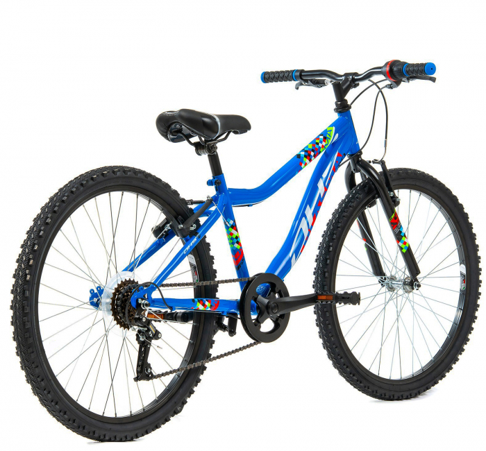Bicicleta MTB-HT 24" DHS Plasma 240, cadru otel 13", manete revoshift,  frane V-Brake, 6 viteze [3]