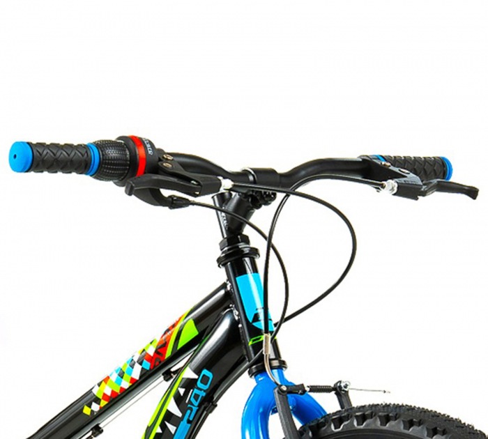 Bicicleta MTB-HT 24" DHS Plasma 240, cadru otel 13", manete revoshift,  frane V-Brake, 6 viteze [5]