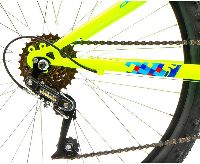 Bicicleta MTB-HT 24" DHS Plasma 240, cadru otel 13", manete revoshift,  frane V-Brake, 6 viteze [7]