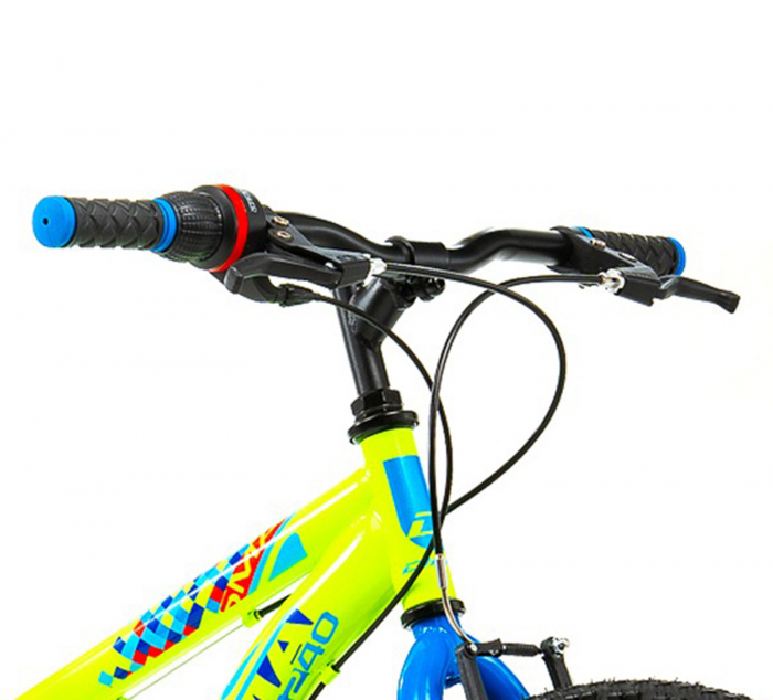 Bicicleta MTB-HT 24" DHS Plasma 240, cadru otel 13", manete revoshift,  frane V-Brake, 6 viteze [5]