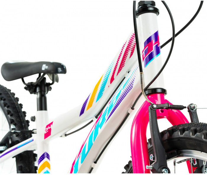 Bicicleta MTB-HT 24" DHS Turbo 240, cadru otel 13", manete revoshift, frane V-Brake, 6 viteze [4]