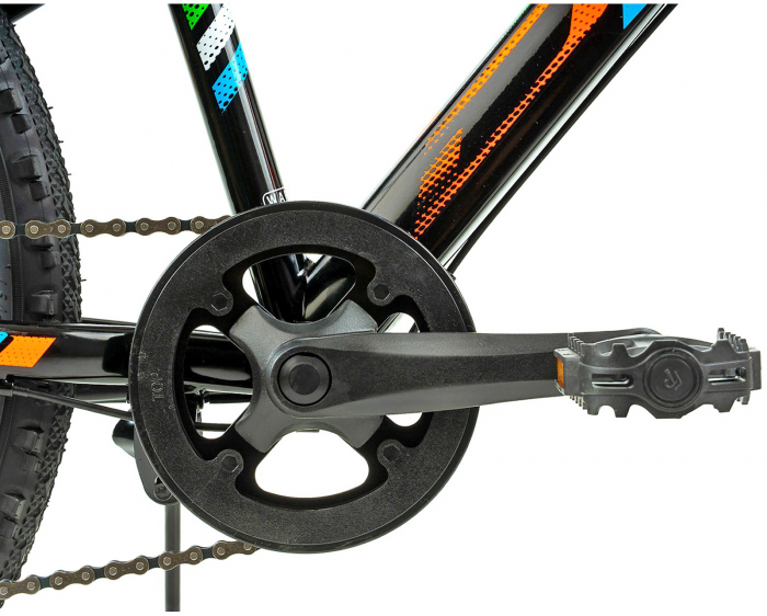 Bicicleta MTB-HT 24" DHS Turbo 240, cadru otel 13", manete revoshift, frane V-Brake, 6 viteze [6]