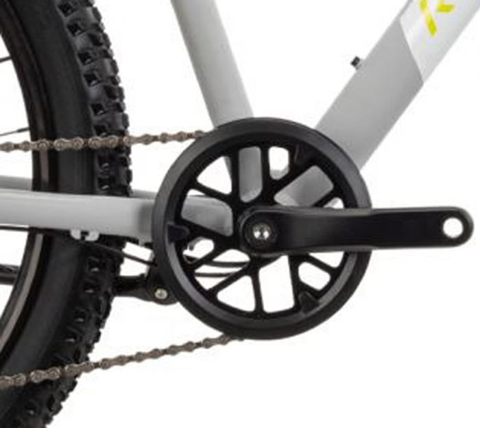 Bicicleta MTB-HT 24" RAYMON Yanga 24 Pro, cadru aluminiu 12", manete secventiale, frane hidraulice, 8 viteze, gri [5]