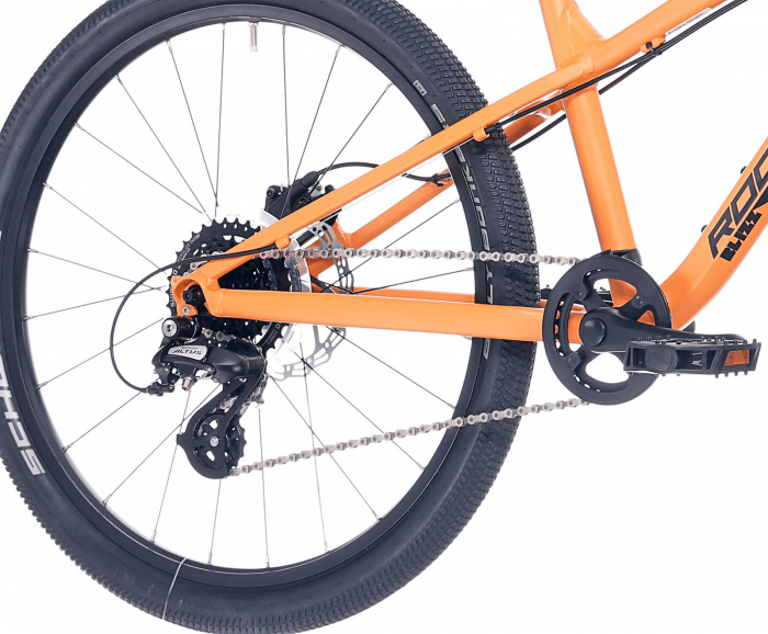 Bicicleta MTB-HT 24" ROCK MACHINE Blizz 24 HD, cadru aluminiu, manete secventiale, frane hidraulice, 8 viteze [6]