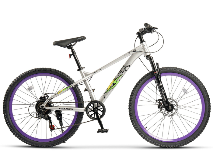 Bicicleta MTB-HT 24" VELORS Dirt 2.4, cadru otel 15", manete secventiale, frane disc, 7 viteze [2]
