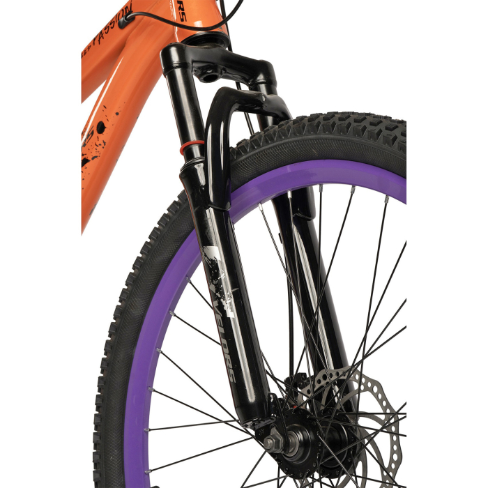 Bicicleta MTB-HT 24" VELORS Dirt 2.4, cadru otel 15", manete secventiale, frane disc, 7 viteze [4]