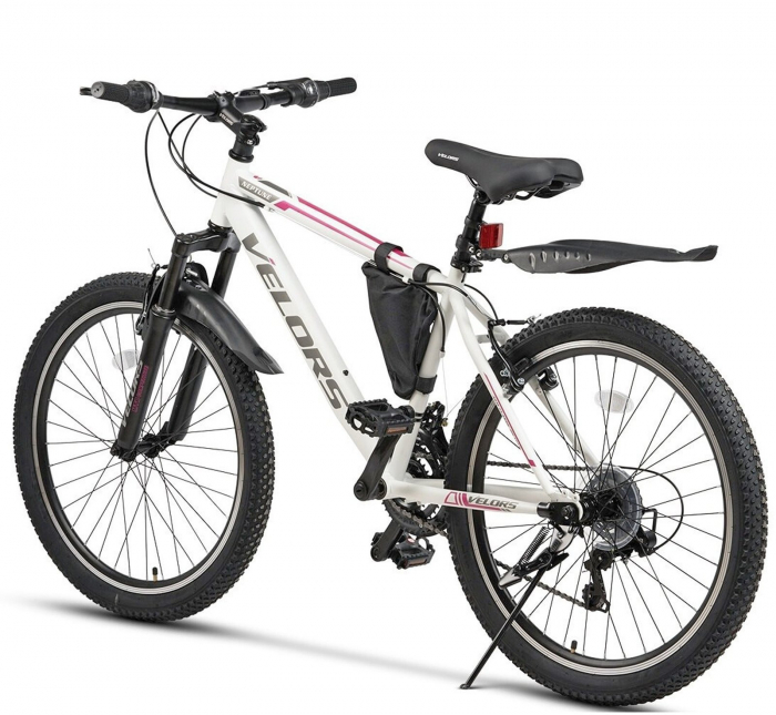 Bicicleta MTB-HT 24" VELORS Neptune, cadru otel 17", manete RevoShift, frane V-Brake, 21 viteze [3]