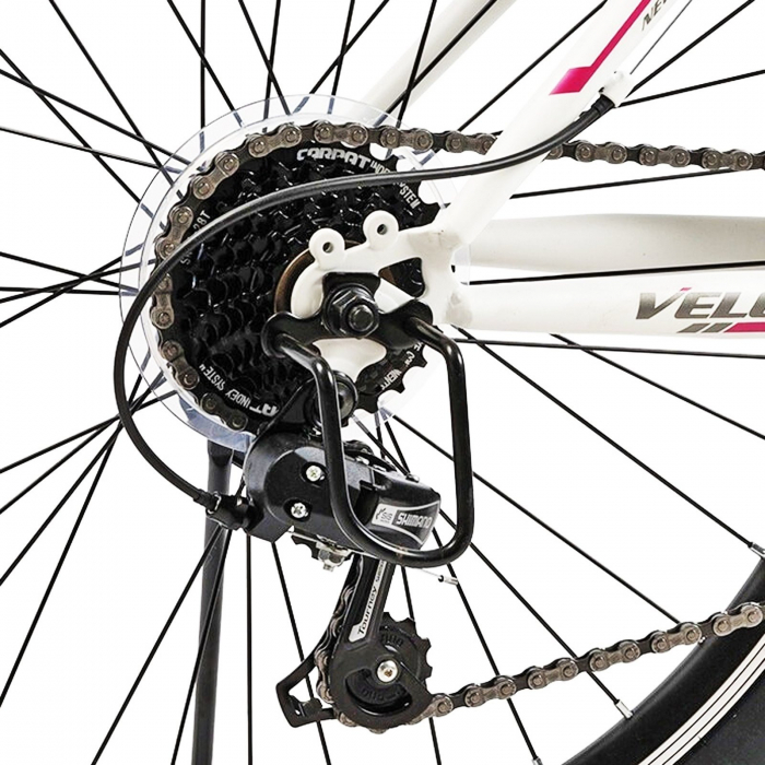 Bicicleta MTB-HT 24" VELORS Neptune, cadru otel 17", manete RevoShift, frane V-Brake, 21 viteze [7]