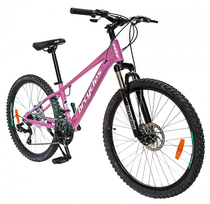 Bicicleta MTB-HT 26" BR Tornado, cadru aluminiu 13.5", manete secventiale, frane disc, 21 viteze [2]