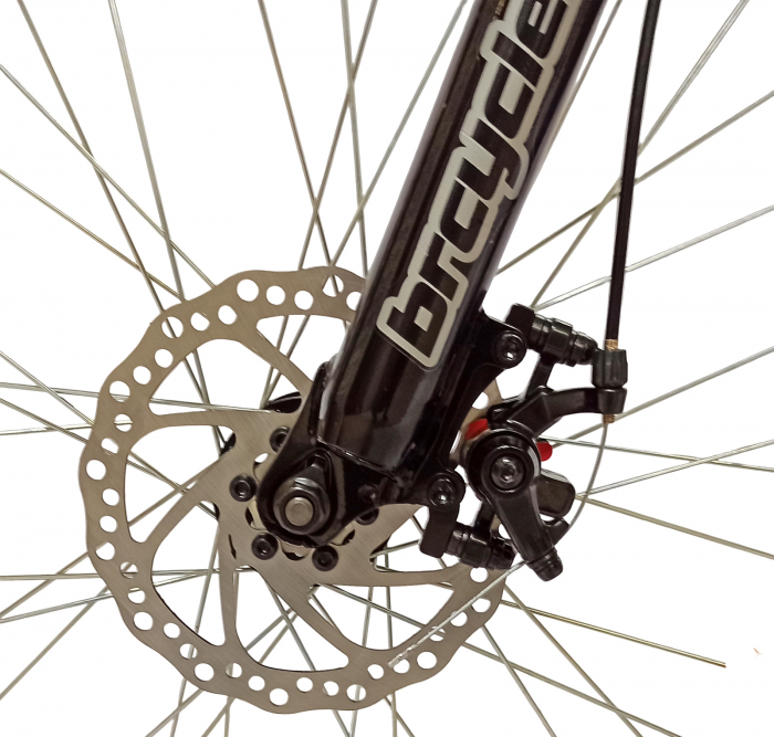 Bicicleta MTB-HT 26" BR Tornado, cadru aluminiu 13.5", manete secventiale, frane disc, 21 viteze [6]