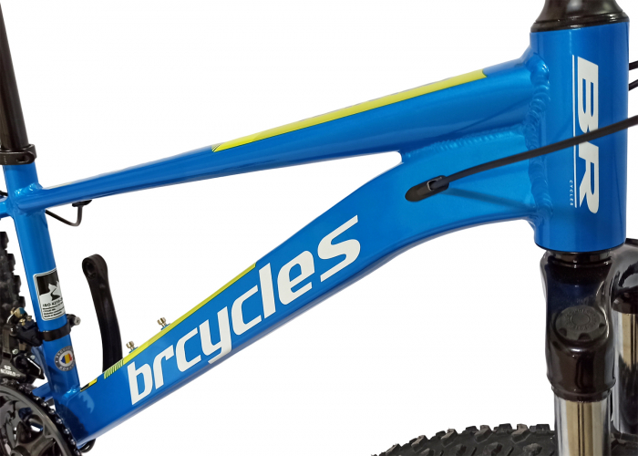 Bicicleta MTB-HT 26" BR Tornado, cadru aluminiu 13.5", manete secventiale, frane disc, 21 viteze [17]