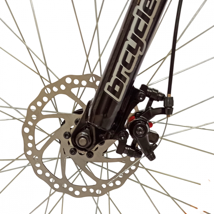 Bicicleta MTB-HT 26" BR Tornado, cadru aluminiu 13.5", manete secventiale, frane disc, 21 viteze [6]