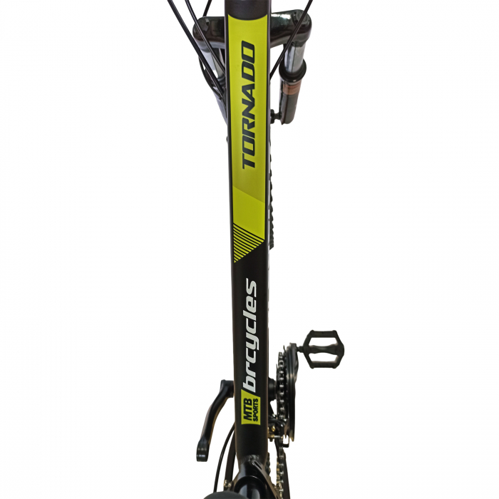Bicicleta MTB-HT 26" BR Tornado, cadru aluminiu 13.5", manete secventiale, frane disc, 21 viteze [15]