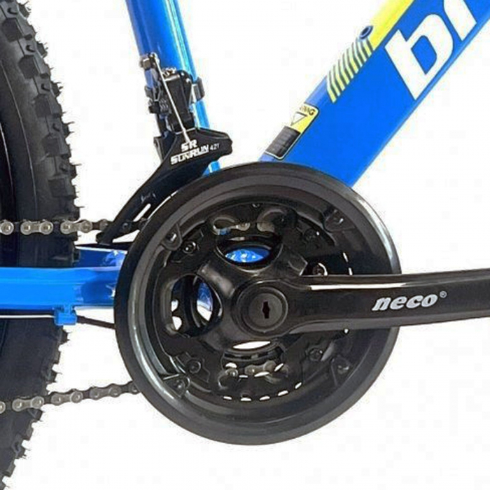 Bicicleta MTB-HT 26" BR Tornado ProMG, cadru aluminiu 13.5", jante magneziu, manete secventiale, frane disc, 21 viteze [6]