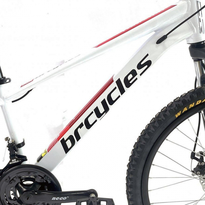 Bicicleta MTB-HT 26" BR Tornado ProMG, cadru aluminiu 13.5", jante magneziu, manete secventiale, frane disc, 21 viteze [7]