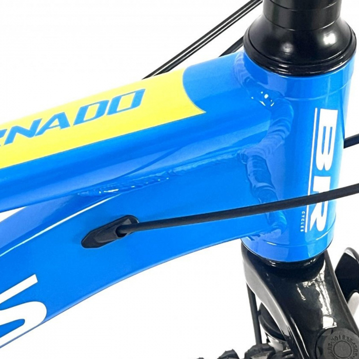 Bicicleta MTB-HT 26" BR Tornado ProMG, cadru aluminiu 13.5", jante magneziu, manete secventiale, frane disc, 21 viteze [8]