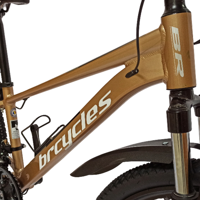 Bicicleta MTB-HT 26" BR Tornado ProMG, cadru aluminiu 13.5", jante magneziu, manete secventiale, frane disc, 21 viteze [16]