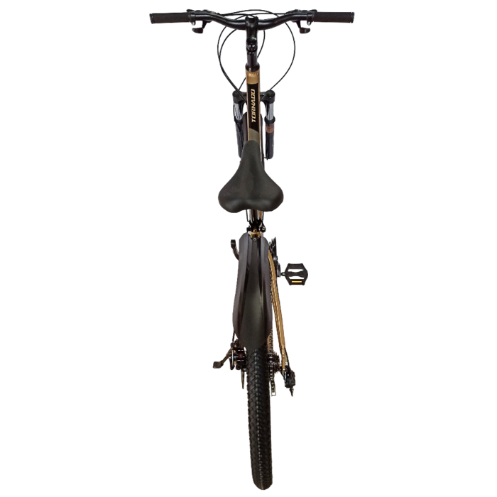 Bicicleta MTB-HT 26" BR Tornado ProMG, cadru aluminiu 13.5", jante magneziu, manete secventiale, frane disc, 21 viteze [17]