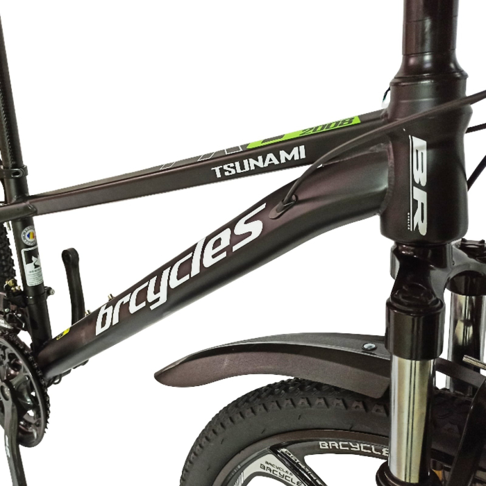 Bicicleta MTB-HT 26" BR Tsunami Pro2008, cadru otel 14.5", manete secventiale, frane disc, 21 viteze [15]