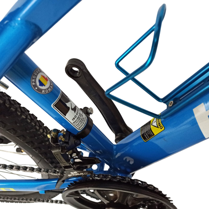 Bicicleta MTB-HT 26" BR Tsunami Pro2008, cadru otel 14.5", manete secventiale, frane disc, 21 viteze [14]