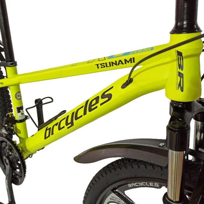 Bicicleta MTB-HT 26" BR Tsunami Pro2008, cadru otel 14.5", manete secventiale, frane disc, 21 viteze [16]