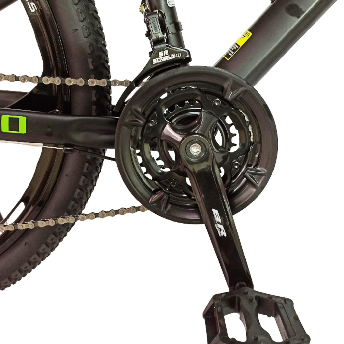 Bicicleta MTB-HT 26" BR Tsunami Pro2008, cadru otel 14.5", manete secventiale, frane disc, 21 viteze [10]