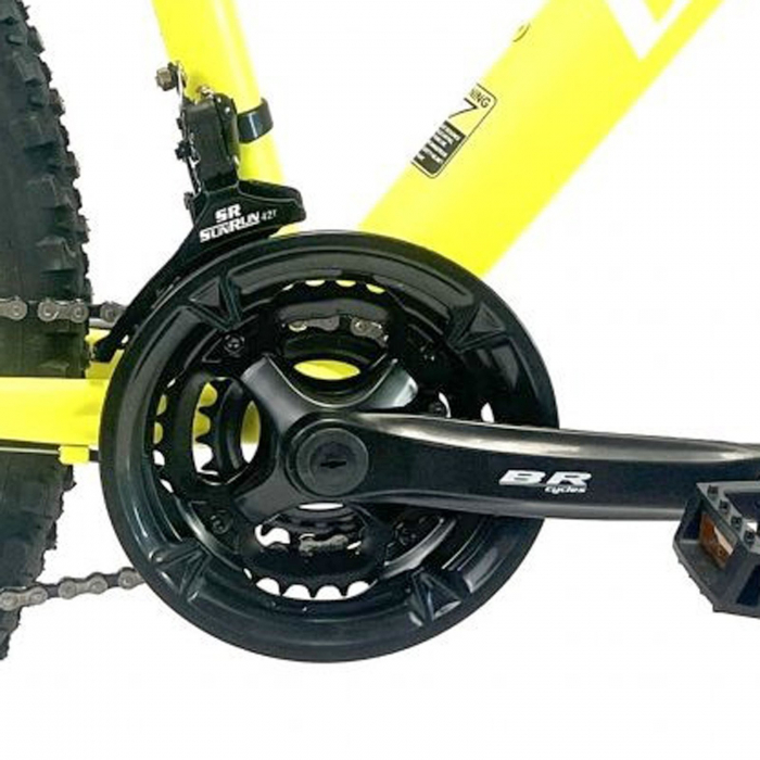 Bicicleta MTB-HT 26" BR Tsunami Pro2008 cadru otel, manete secventiale, frane disc, 21 viteze [8]