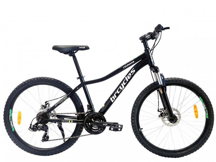 Bicicleta MTB-HT 26" BR Tsunami Pro2008 cadru otel, manete secventiale, frane disc, 21 viteze [2]