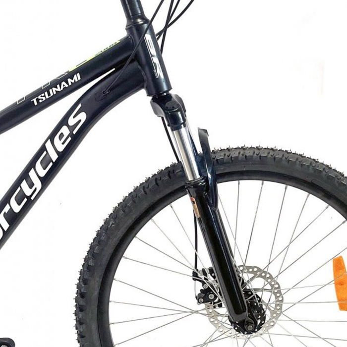 Bicicleta MTB-HT 26" BR Tsunami Pro2008 cadru otel, manete secventiale, frane disc, 21 viteze [3]
