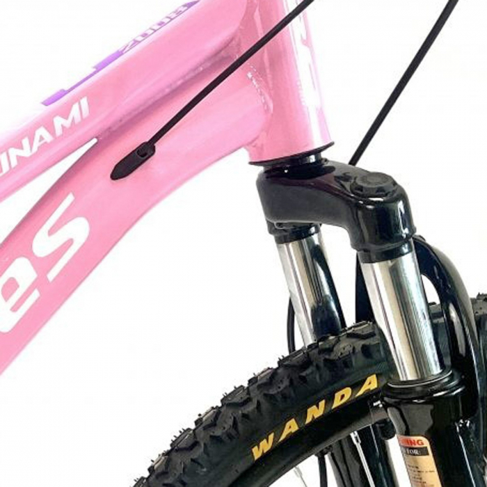 Bicicleta MTB-HT 26" BR Tsunami Pro2008 cadru otel, manete secventiale, frane disc, 21 viteze [4]