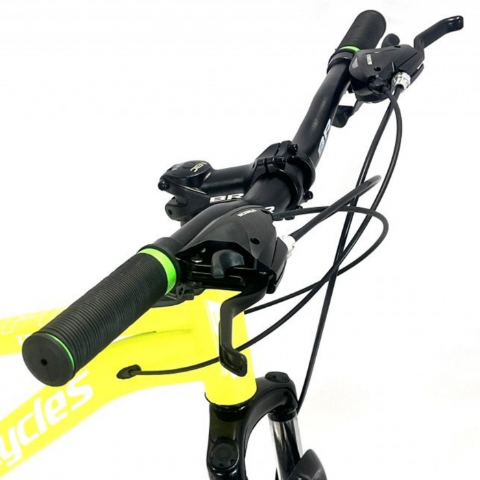 Bicicleta MTB-HT 26" BR Tsunami Pro2008 cadru otel, manete secventiale, frane disc, 21 viteze [5]