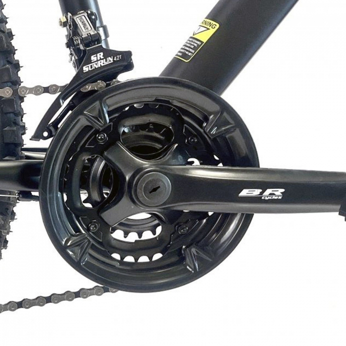 Bicicleta MTB-HT 26" BR Tsunami Pro2008 cadru otel, manete secventiale, frane disc, 21 viteze [7]