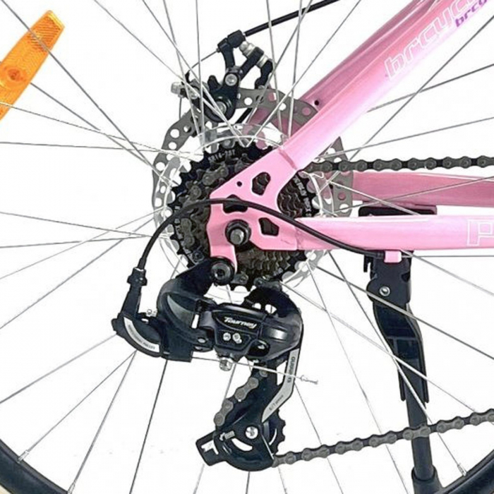 Bicicleta MTB-HT 26" BR Tsunami Pro2008 cadru otel, manete secventiale, frane disc, 21 viteze [9]