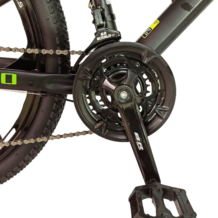 Bicicleta MTB-HT 26" BR Tsunami ProMG, cadru otel 15", jante magneziu, manete secventiale, frane disc, 21 viteze [10]