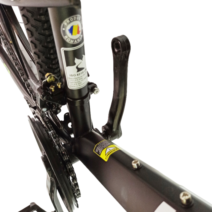 Bicicleta MTB-HT 26" BR Tsunami ProMG, cadru otel 15", jante magneziu, manete secventiale, frane disc, 21 viteze [14]