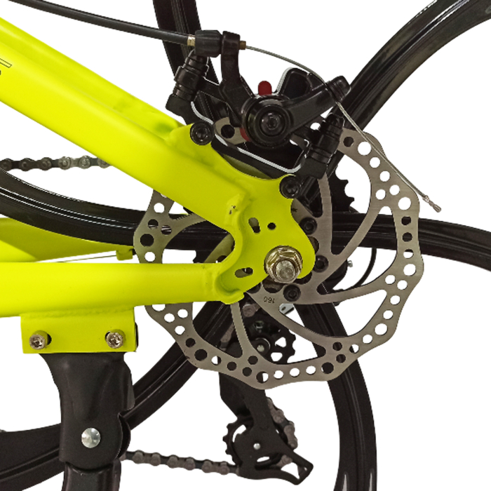 Bicicleta MTB-HT 26" BR Tsunami ProMG, cadru otel 15", jante magneziu, manete secventiale, frane disc, 21 viteze [5]