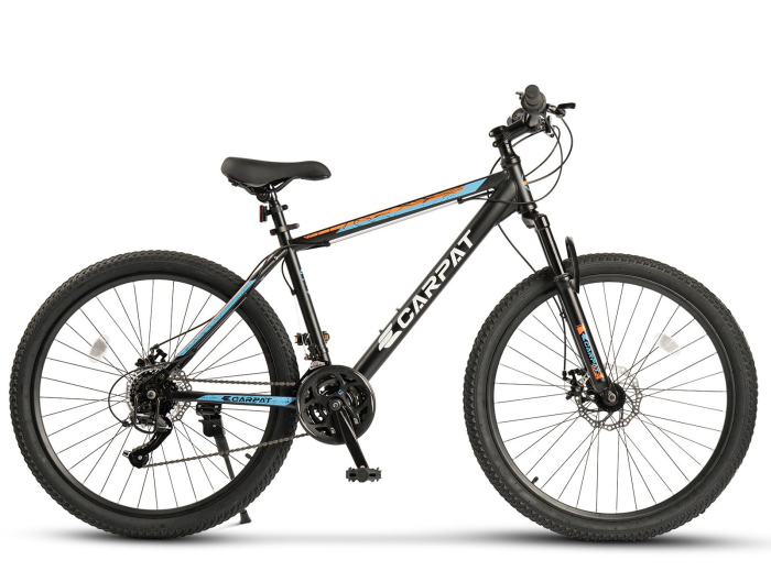 ﻿Bicicleta MTB-HT 26" CARPAT Challenge, cadru otel 17", manete RevoShift, frane disc, 21 viteze [2]