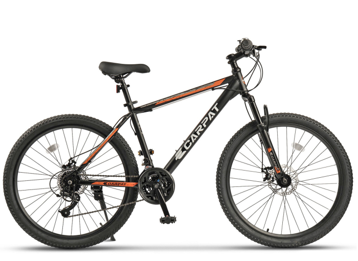 ﻿Bicicleta MTB-HT 26" CARPAT Challenge, cadru otel 17", manete RevoShift, frane disc, 21 viteze [2]