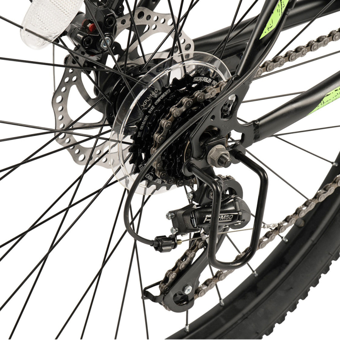 ﻿Bicicleta MTB-HT 26" CARPAT Challenge, cadru otel 17", manete RevoShift, frane disc, 21 viteze [7]