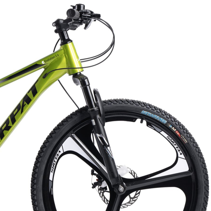 Bicicleta MTB-HT 26" CARPAT Evolution 2.6, cadru aluminiu 17", jante magneziu, manete secventiale, frane disc, 21 viteze [4]