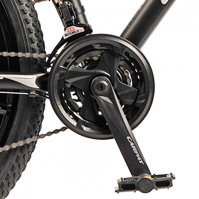 Bicicleta MTB-HT 26" CARPAT Evolution 2.6, cadru aluminiu 17", jante magneziu, manete secventiale, frane disc, 21 viteze [8]