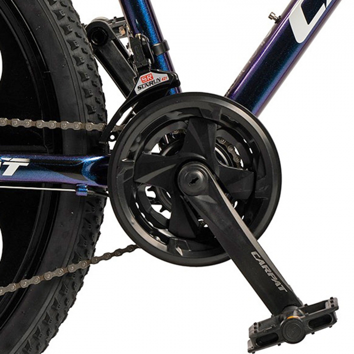 Bicicleta MTB-HT 26" CARPAT Evolution 2.6, cadru aluminiu 17", jante magneziu, manete secventiale, frane disc, 21 viteze [8]