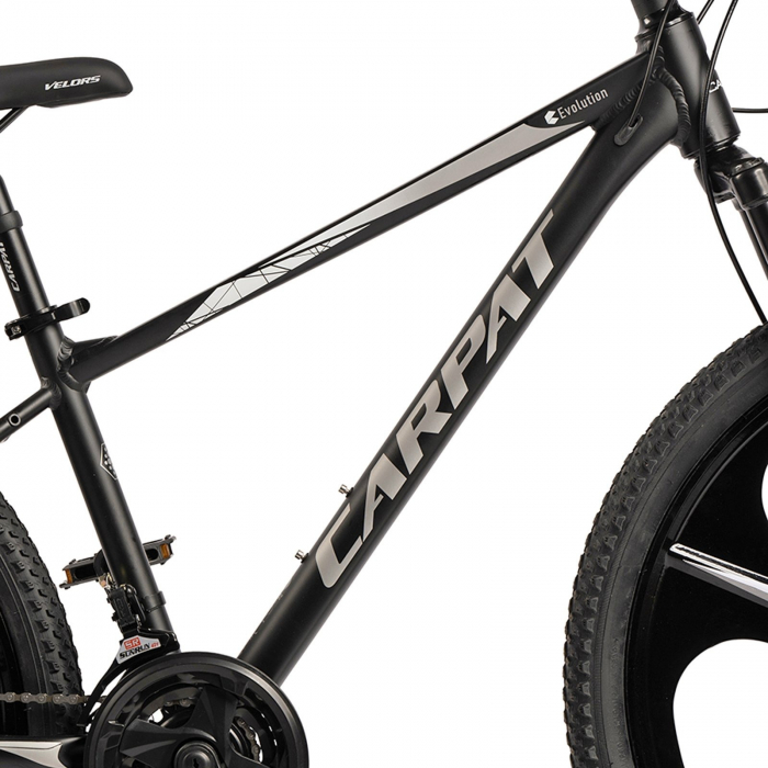 Bicicleta MTB-HT 26" CARPAT Evolution 2.6, cadru aluminiu 17", jante magneziu, manete secventiale, frane disc, 21 viteze [12]