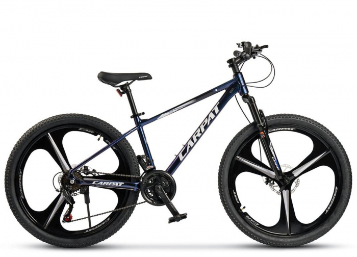 Bicicleta MTB-HT 26" CARPAT Evolution 2.6, cadru aluminiu 17", jante magneziu, manete secventiale, frane disc, 21 viteze [2]