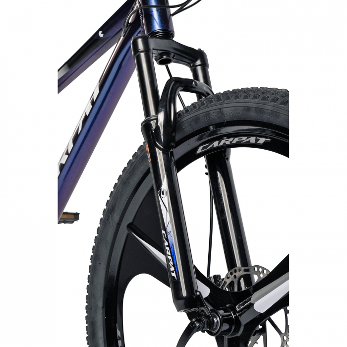 Bicicleta MTB-HT 26" CARPAT Evolution 2.6, cadru aluminiu 17", jante magneziu, manete secventiale, frane disc, 21 viteze [4]