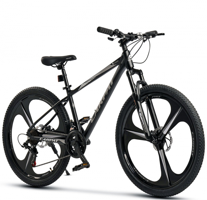 Bicicleta MTB-HT 26" CARPAT Evolution 2.6, cadru aluminiu 17", jante magneziu, manete secventiale, frane disc, 21 viteze [1]