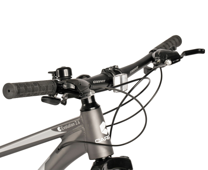 Bicicleta MTB-HT 26" CARPAT Evolution 2.6, cadru aluminiu 17", jante magneziu, manete secventiale, frane disc, 21 viteze [5]